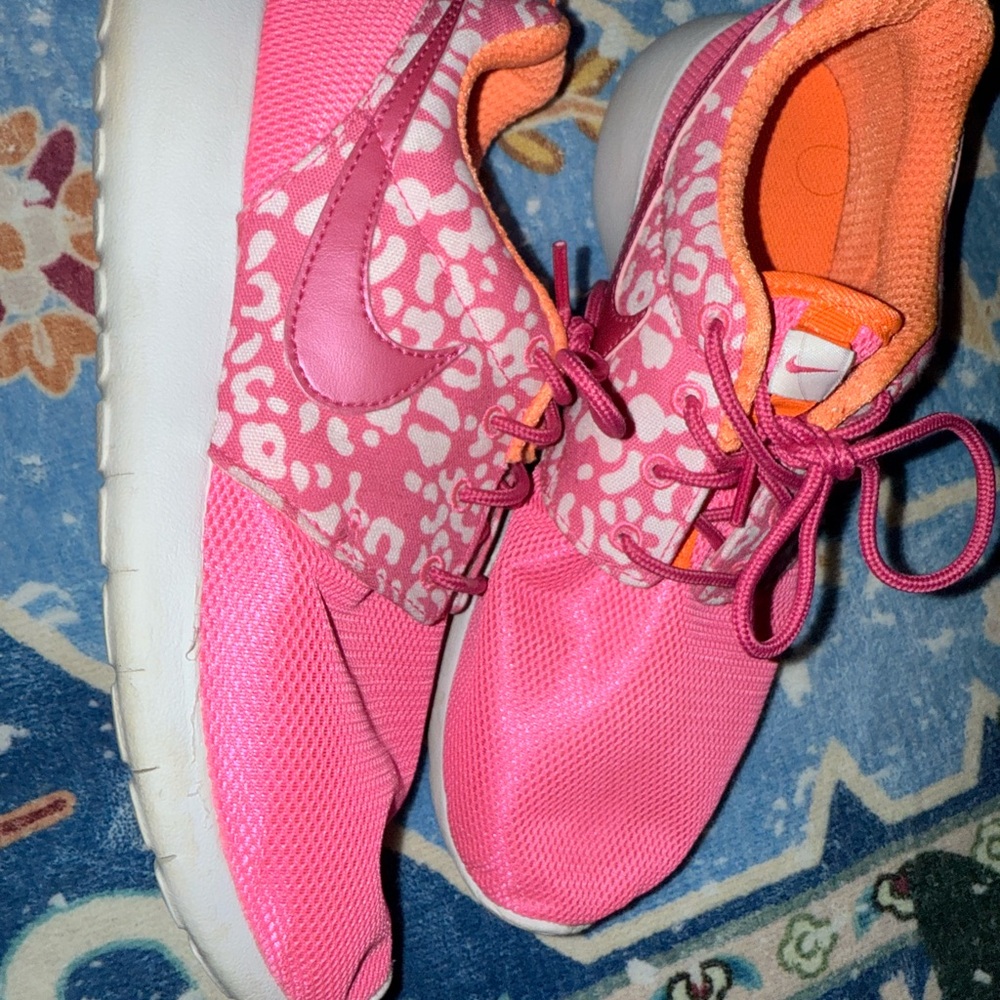 Nike Vibrant Pink and Orange Sneakers